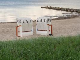 the city of Eckernfoerde at the baltic sea photo