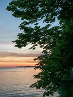 lindau at the lake constance in germany photo