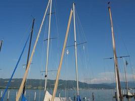 Lindau and Bregenz at the lake constance photo