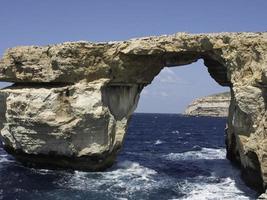 the island of gozo on the mediterranean sea photo
