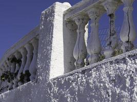 isla de santorini en grecia foto