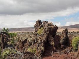 isla de lanzarote en españa foto