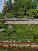 The city of Wuerzburg at the river main photo