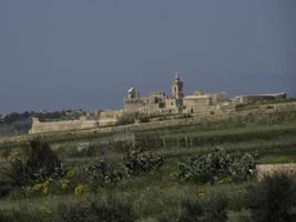 the island of gozo on the mediterranean sea photo