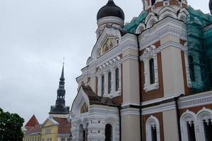 Tallinn city in estonia photo