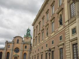 Stockholm city in sweden photo