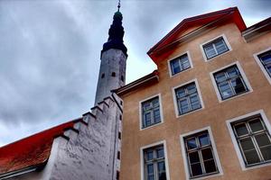 Tallinn city in estonia photo