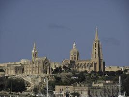 the island of gozo on the mediterranean sea photo