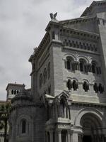 monaco at the mediterranean sea photo