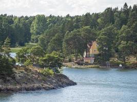 the baltic sea near Stockholm photo