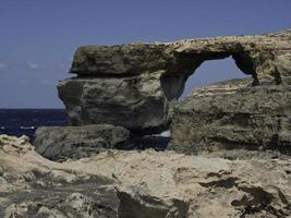 the island of gozo on the mediterranean sea photo