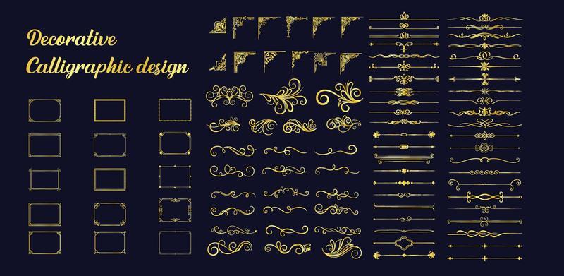 Decorative calligraphic design