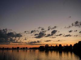 the city of Lindau at the lake constance photo