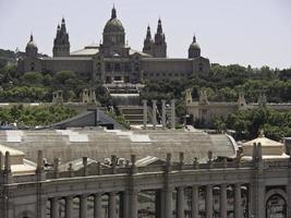 The city of Barcelona in spain photo