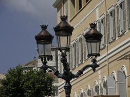 monaco at the mediterranean sea photo