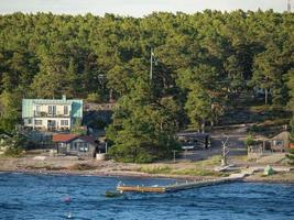 Stockholm and the baltic sea in sweden photo