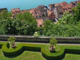 Meersburg at the lake constance in germany photo