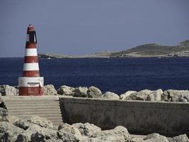 the island of gozo on the mediterranean sea photo