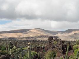 isla de lanzarote en españa foto