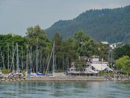 la ciudad de wuerzburg en el río principal foto