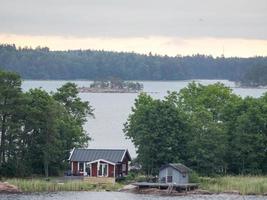 the baltic sea near Stockholm photo