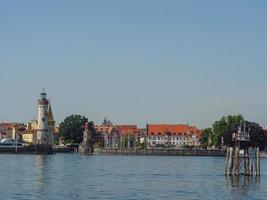 Lindau and Bregenz at the lake constance photo