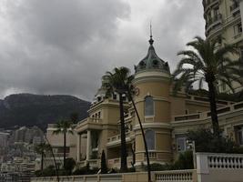 monaco at the mediterranean sea photo