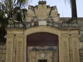 the old city of Mdina on malta photo