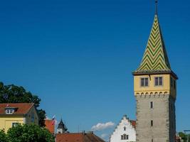 the city of Lindau at the lake constance photo