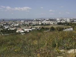 the city of tunis in tunisia photo