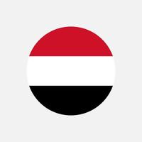 Country Yemen. Yemen flag. Vector illustration.