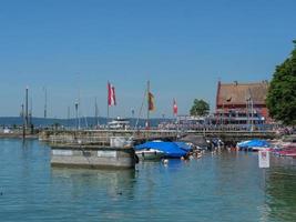 Meersburg at the lake constance in germany photo