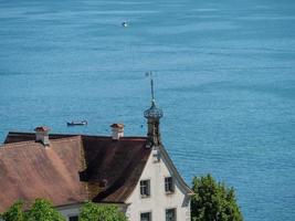 Meersburg at the lake constance in germany photo