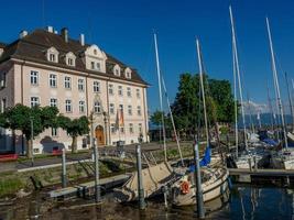 the city of Lindau at the lake constance photo