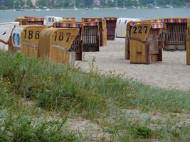 the city of Eckernfoerde at the baltic sea photo