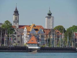 lindau y bregenz en el lago de constanza foto