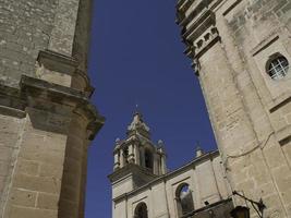 la ciudad vieja de mdina en malta foto