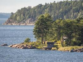 Stockholm and the baltic sea in sweden photo