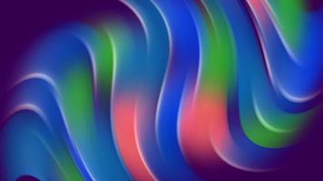 efeito de gradiente em movimento rápido colorido abstrato video