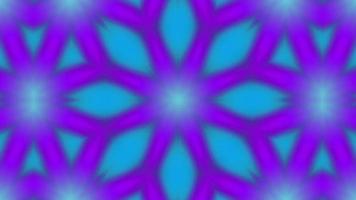 motif abstrait de mouvement kaléidoscopique violet video