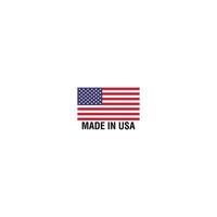 Made in USA badge, Icon, Seal. Logo Vector