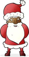 cartoon santa claus vector