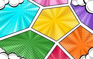 Pop Art Background vector