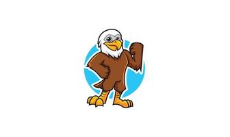 Eagle Mascot Design vector