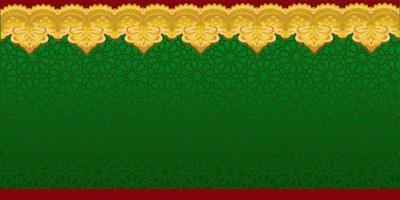 ornamental islamic background vector design