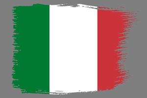 bandera nacional de italia vector