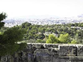 la ciudad de atenas en grecia foto