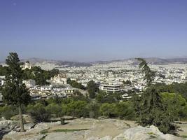 la ciudad de atenas en grecia foto