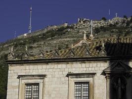 The city of dubrovnik in croatia photo