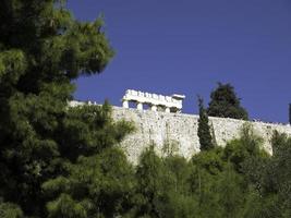 la ciudad de atenas en grecia foto